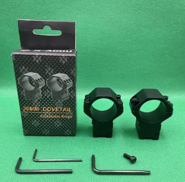 КІЛЬЦЯ X-ACCU 30 ММ ADJUSTABLE ELEVATION DOVETAIL VECTOR OPTICS