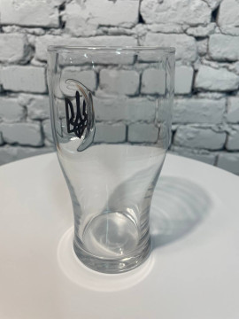 Пивний бокал з гербом України, 500 мл