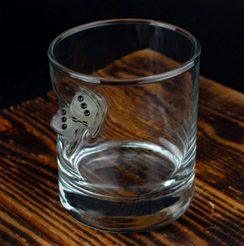 Пара склянок з кубиками в подарунковій упаковці