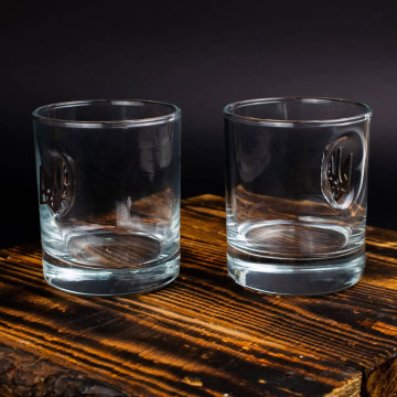 Склянка для віскі з гербом України