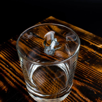 Склянка для віскі з болтом та баранцем