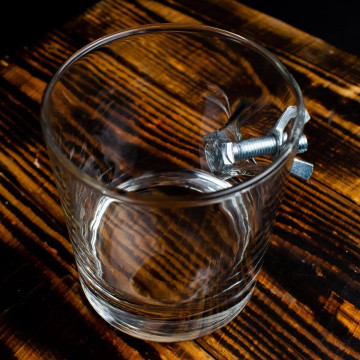 Склянка для віскі з болтом та баранцем