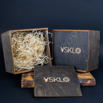 Склянка для віскі з болтом та баранцем