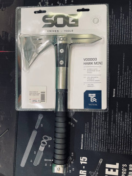 Сокира SOG Voodoo Hawk Mini, Satin