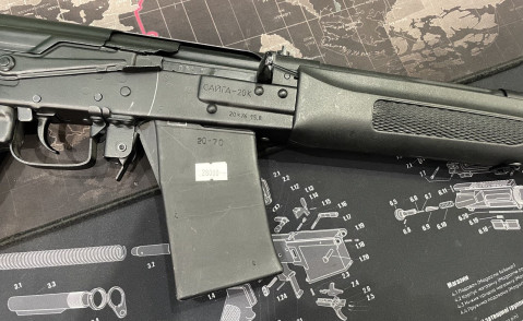Рушниця гладкоствольна Сайга-20К зі складаним прикладом