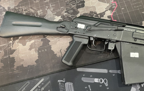 Рушниця гладкоствольна Сайга-20К зі складаним прикладом