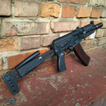 Приклад Телескопический ME Для АК-47/74 АКС АКС-74у Сайга