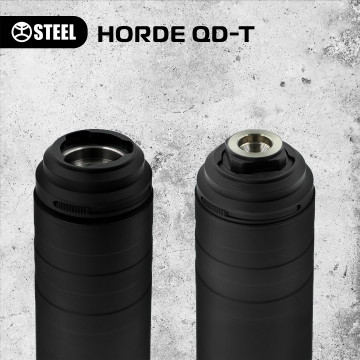 Швидкоз'ємний титановий саундмодератор HORDE QD-Т