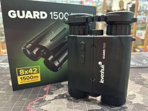 Бинокль C Лазерным Дальномером Levenhuk Guard 1500 м LRF