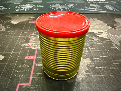 Сублімований Український Борщ з Куркою Швидкого Приготування Сухий Суп Memorableua Одна Порція 340 мл Консерва Без Этикетки