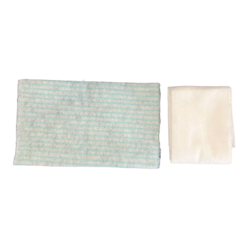 Сухий Душ Одноразовий Мамо Спонж Рушник 30х50 см Пінний Спонж 20х12 см