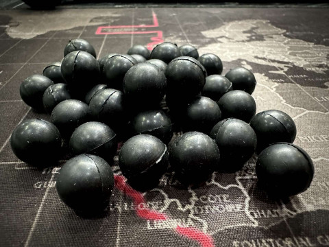 Резиновый Шарик Для Снаряжения Травматических Патронов .45 Rubber 12.5 мм