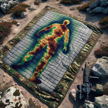 Тент Антипловізійний Термотент Антитепловізор Щит Антитепловізійний Накидка Антитепловізорна