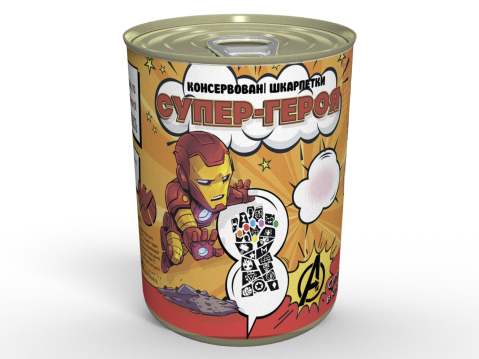 Консервовані Шкарпетки Marvel - Класний Подарунок Для Супергероя