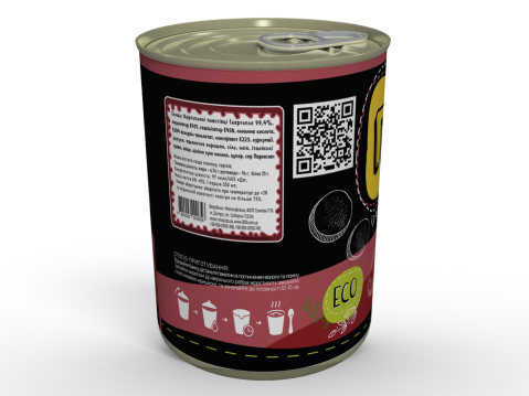 Консерва Сублімоване Картопляне Пюре Із Куркою, Сиром Та Смаженою Цибулькою Швидкого Приготування Memorableua Одна Порція 350 мл