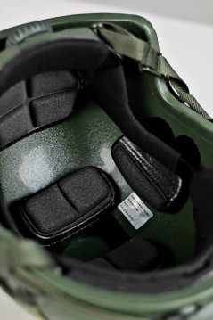 Шолом Кевларовий FAST Тактичний Зелений Клас захисту IIIA Kevlar Кріплення Для Аксесуарів Каска Армійська