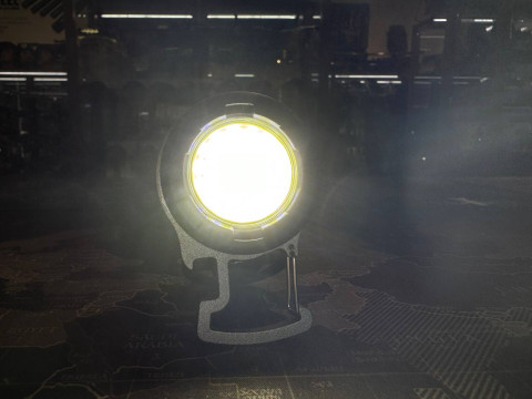 Міні Ліхтарик Брелок Світлодіодний, Ручний Акумуляторний USB Водонепроникний Круглий З Кліпсою