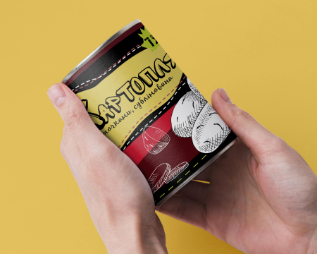 Консерва Сублімована Картопля Шматочками Для Приготування Різноманітних Страв