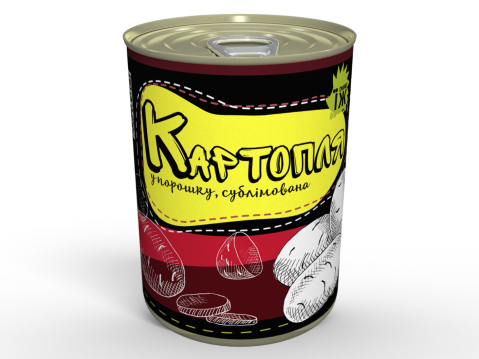 Консерва Сублімована Картопля У Порошку Для Приготування Різноманітних Страв