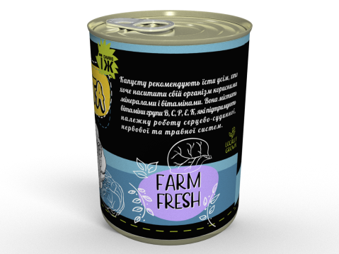 Консерва Сублімована Капуста Шматочками - Зручний Формат Звичних Овочів Готова До Приготування