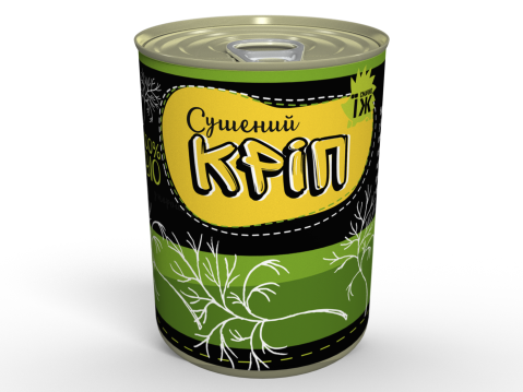 Консерва Сушений Кріп - Приправа в Зручному Форматі Для Будь-Яких Страв