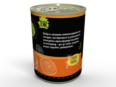 Консерва Сублімована Цибуля Дрібними Шматочками - Зручний Варіант Для Приготування Без Сліз