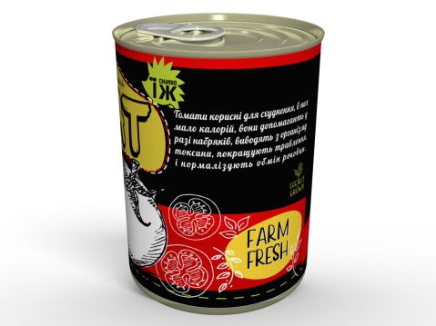 Консерва Сублімований Томат Шматочками Для Приготування Перших Та Других Страв