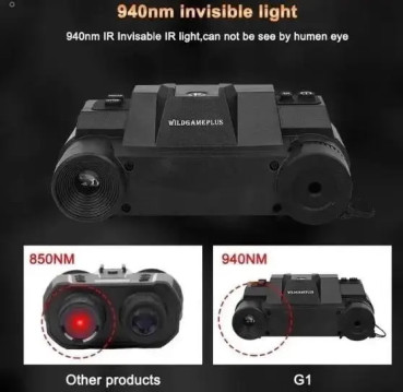 Бінокуляр Нічного Бачення G1 Night Vision 3.5x, Full HD, ІЧ Підсвітка До 250 м, Водонепроникний Корпус
