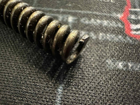 Возвратная пружина для карабина Барс 4-1, длина 75 мм, диаметр 6 мм