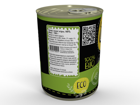 Консерва Сублімований Квашений Огірок - Ідеально Для Солянки, Розсольника Та Інших Страв