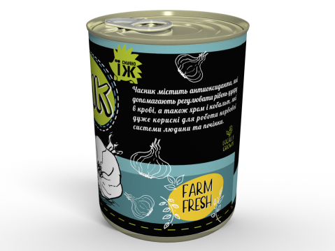 Консерва Сублімований Часник Шматочками - Натуральний Сухий Часник