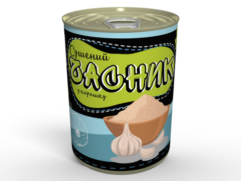 Консерва Сублімований Часник У Порошку - Натуральний Сухий Продукт