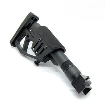 Адаптер не складаний сталевий для встановлення телескопічних прикладів на карабіни на базі АК47 з не складаним прикладом