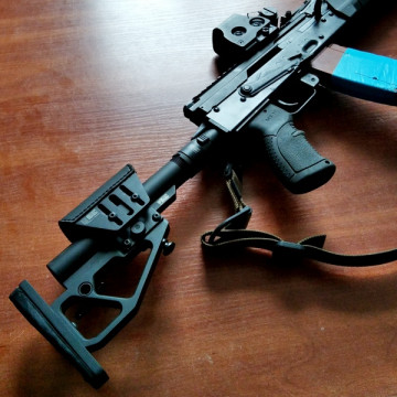 Приклад Регульований Для Карабіна Сайга, AR15