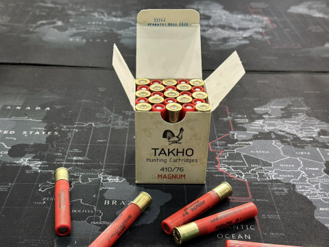 Патрон Тахо .410 Пуля Диаболо Спин К Для Гладкоствольных Охотничьих Ружей 410 Калибра