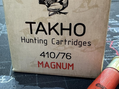Патрон Тахо .410 Пуля Диаболо Спин К Для Гладкоствольных Охотничьих Ружей 410 Калибра