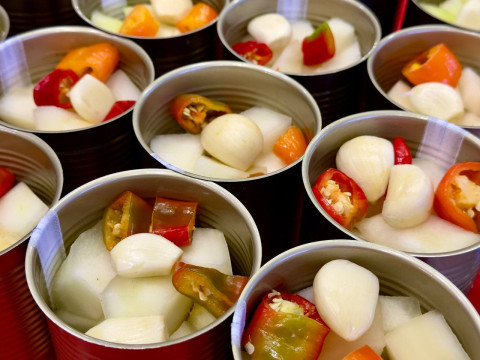 Консервована Маринована Диня Із Перцем Чилі - Смачна Овочева Консерва Для Вашого Столу