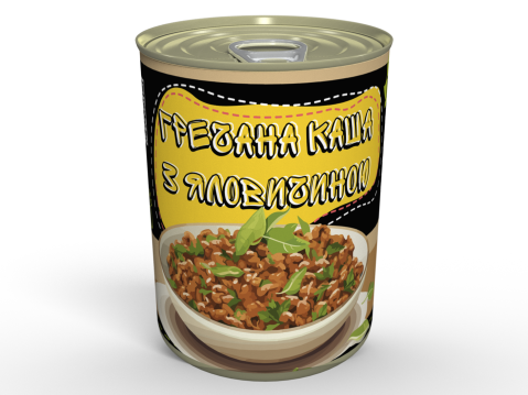 Консервована Гречана Каша Із Яловичиною - Смачна Страва До Вашого Обіду