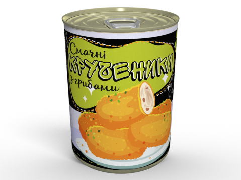 Консервовані Курячі Крученики - Консерва Готова М'ясна Страва До Будь-Якого Гарніру