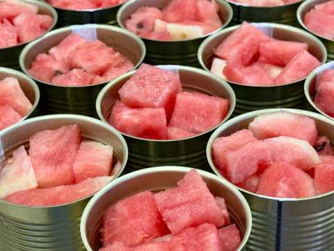 Консервований Маринований Кавун - Консерва Смачне Доповнення До Вашого Столу Без етикетки