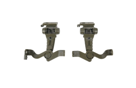 Кріплення Чебурашка для навушників на шолом Earmor M16C Green (Оригінал)