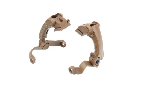 Кріплення Чебурашка для навушників на шолом Earmor M16C Coyote (Оригінал)