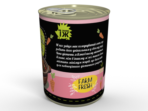 Консервоване Печеня Із Зайцем - Готова Консерва - Розігрій та Їж