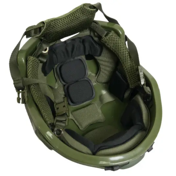 Шолом FAST Wendy Тактичний Зелений Клас захисту IIIA UHMW-PE Кріплення Для Аксесуарів Каска Армійська