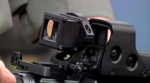 Тактична Насадка Angle Space Sight Для Прицілу 90 Градусів Для Стрільби З-За Кута З Кріпленням Picatinny