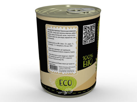 Консервована Пшенична Каша Із Яловичиною - Консерва Готова Страва, Розігрій та Їж