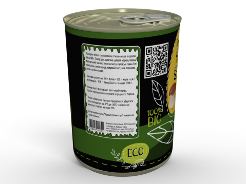 Консерва Рисова Каша Гурман З Куркою - Готова Страва, Розігрій Та Їж