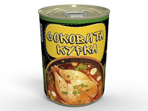 Консерва М'ясна - Куряча Тушкованка - Розігрій Та Їж