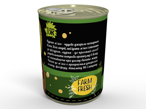 Консерва М'ясна - Куряча Тушкованка - Розігрій Та Їж