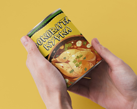 Консерва М'ясна - Куряча Тушкованка - Розігрій Та Їж